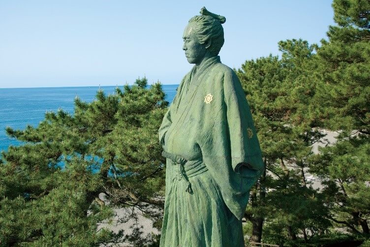 高知県高知市 坂本龍馬像